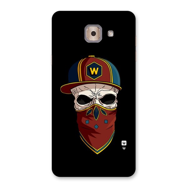 Cool Skull Mask Cap Back Case for Galaxy J7 Max