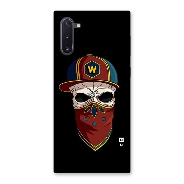 Cool Skull Mask Cap Back Case for Galaxy Note 10