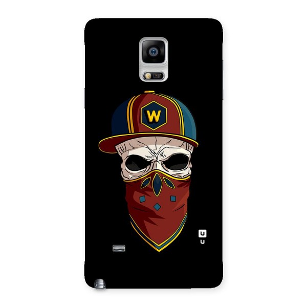 Cool Skull Mask Cap Back Case for Galaxy Note 4