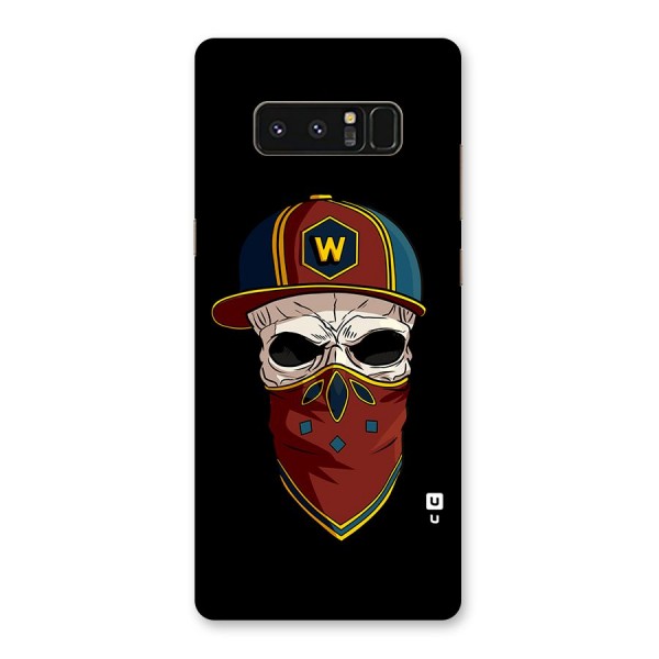 Cool Skull Mask Cap Back Case for Galaxy Note 8