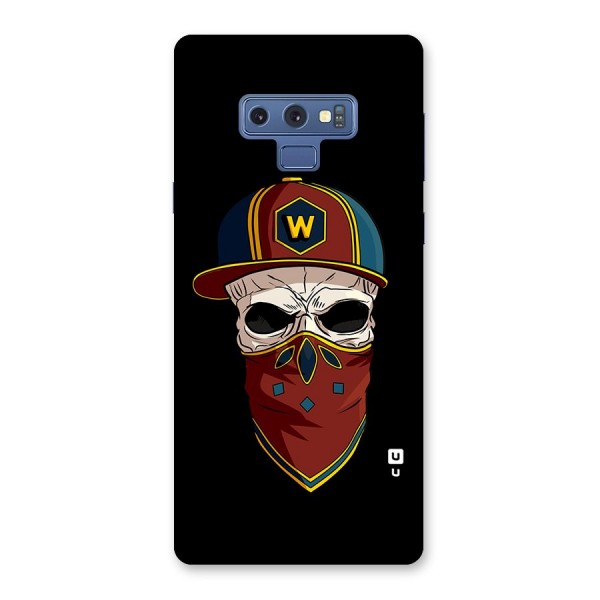 Cool Skull Mask Cap Back Case for Galaxy Note 9