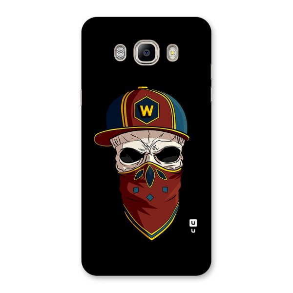 Cool Skull Mask Cap Back Case for Galaxy On8