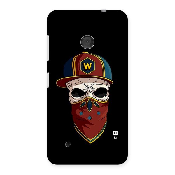 Cool Skull Mask Cap Back Case for Lumia 530