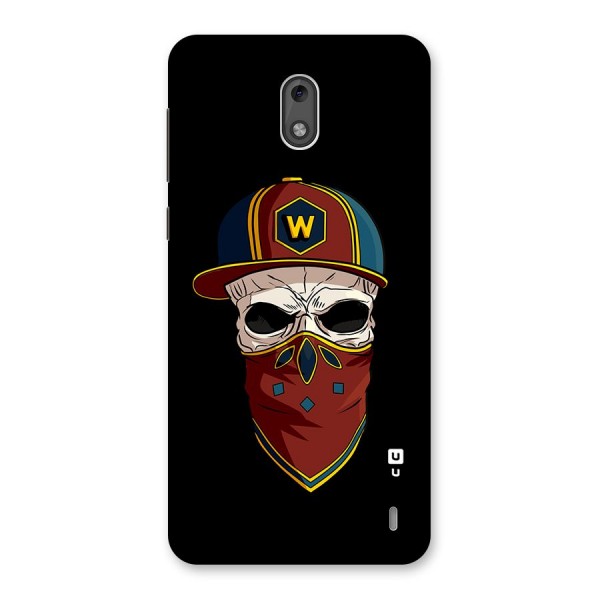 Cool Skull Mask Cap Back Case for Nokia 2