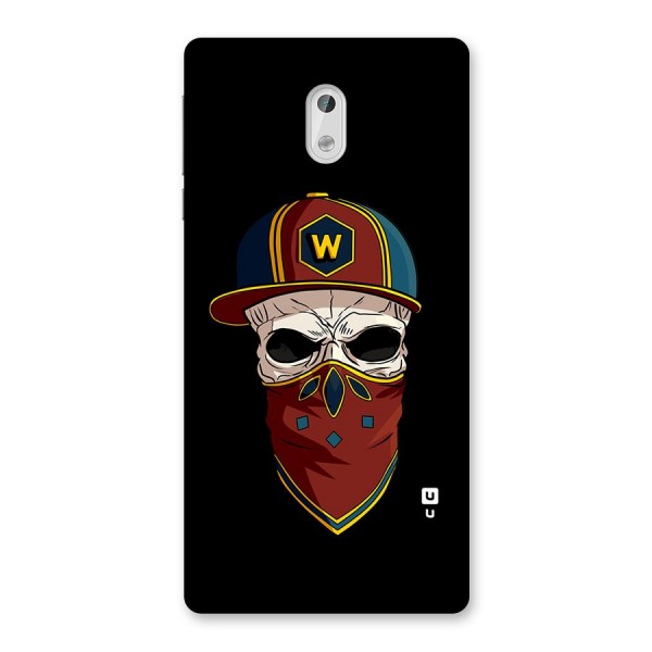 Cool Skull Mask Cap Back Case for Nokia 3