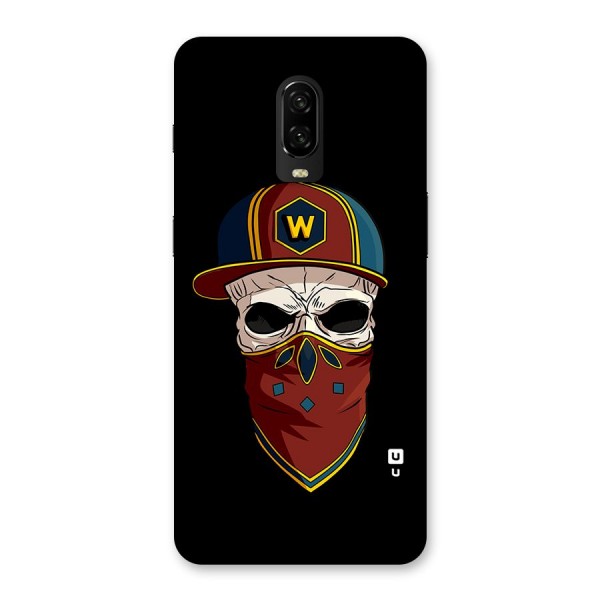 Cool Skull Mask Cap Back Case for OnePlus 6T