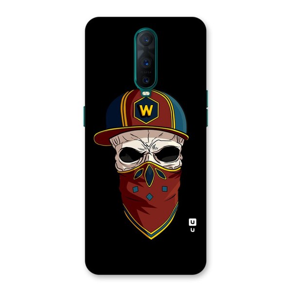 Cool Skull Mask Cap Back Case for Oppo R17 Pro