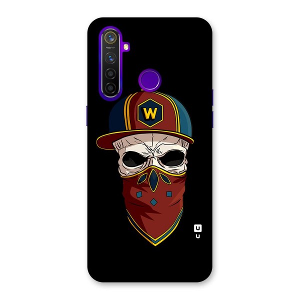 Cool Skull Mask Cap Back Case for Realme 5 Pro