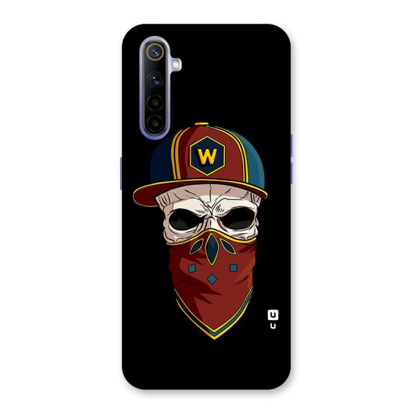 Cool Skull Mask Cap Back Case for Realme 6