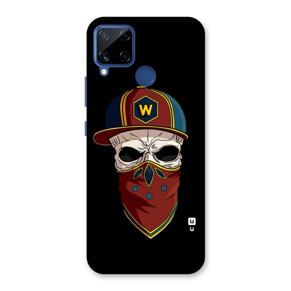 Cool Skull Mask Cap Back Case for Realme C12