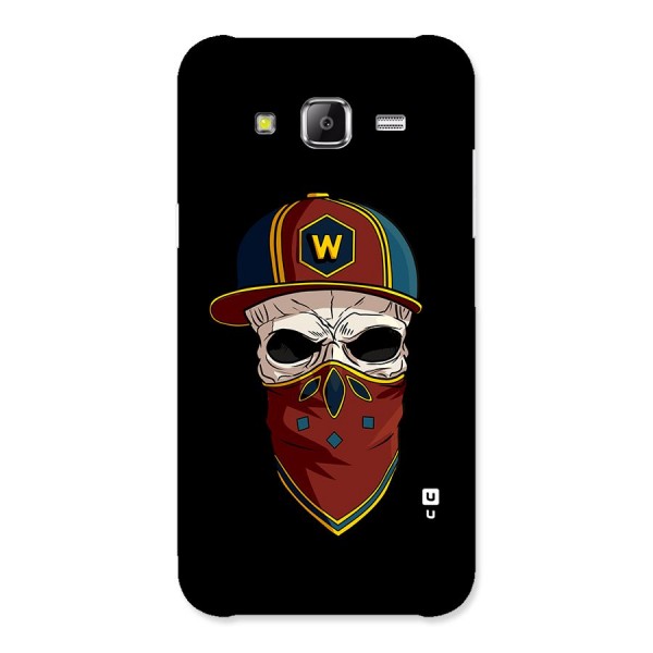 Cool Skull Mask Cap Back Case for Samsung Galaxy J5