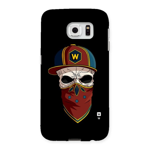 Cool Skull Mask Cap Back Case for Samsung Galaxy S6