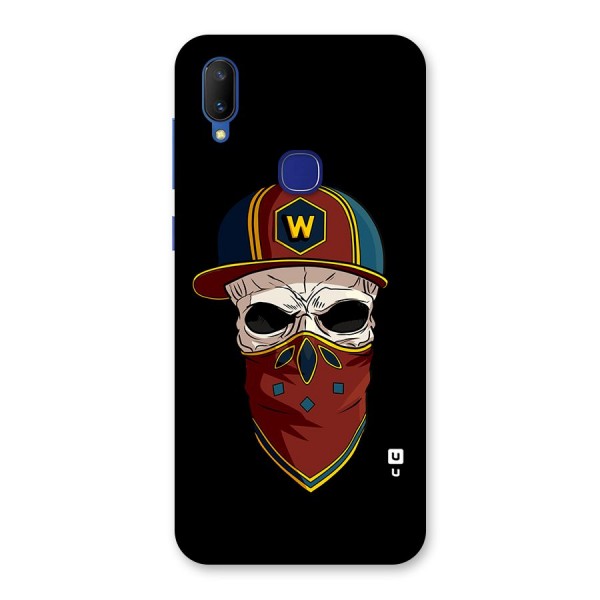 Cool Skull Mask Cap Back Case for Vivo V11