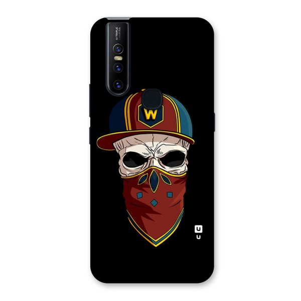 Cool Skull Mask Cap Back Case for Vivo V15