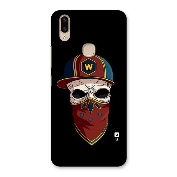 Cool Skull Mask Cap Back Case for Vivo V9