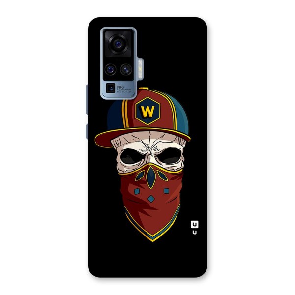 Cool Skull Mask Cap Back Case for Vivo X50 Pro