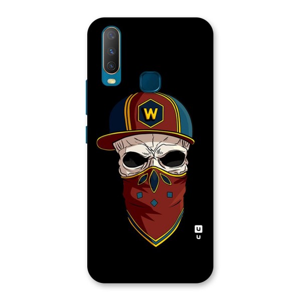 Cool Skull Mask Cap Back Case for Vivo Y15