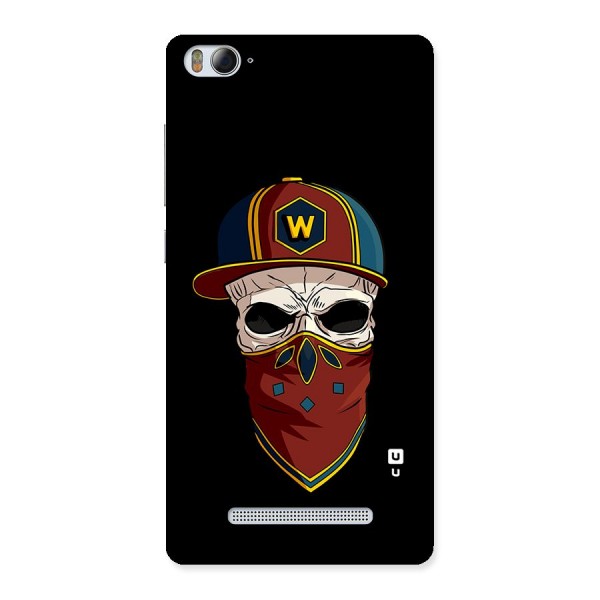 Cool Skull Mask Cap Back Case for Xiaomi Mi4i