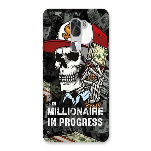 Cool Skull Millionaire In Progress Back Case for Coolpad Cool 1