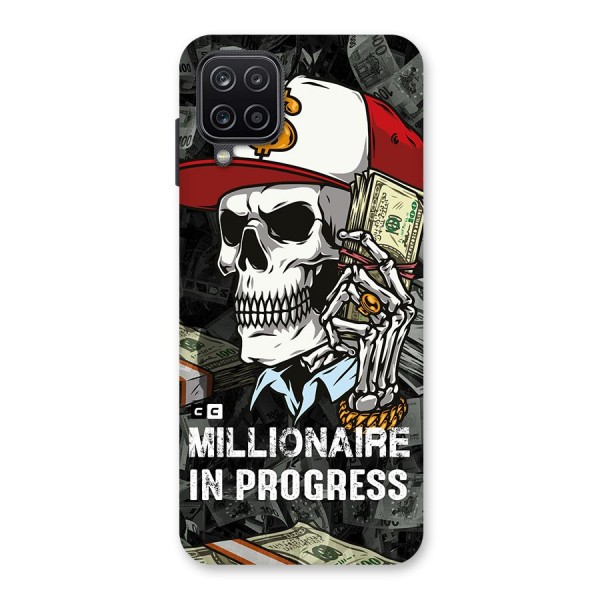 Cool Skull Millionaire In Progress Back Case for Galaxy A12