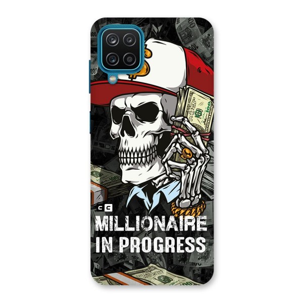 Cool Skull Millionaire In Progress Back Case for Galaxy F12