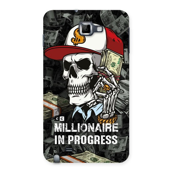 Cool Skull Millionaire In Progress Back Case for Galaxy Note