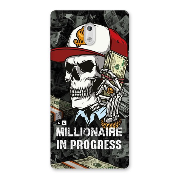 Cool Skull Millionaire In Progress Back Case for Nokia 3