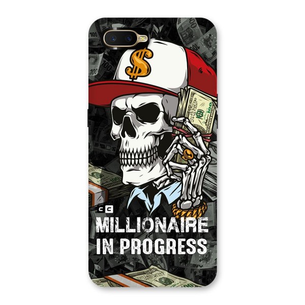 Cool Skull Millionaire In Progress Back Case for Oppo K1