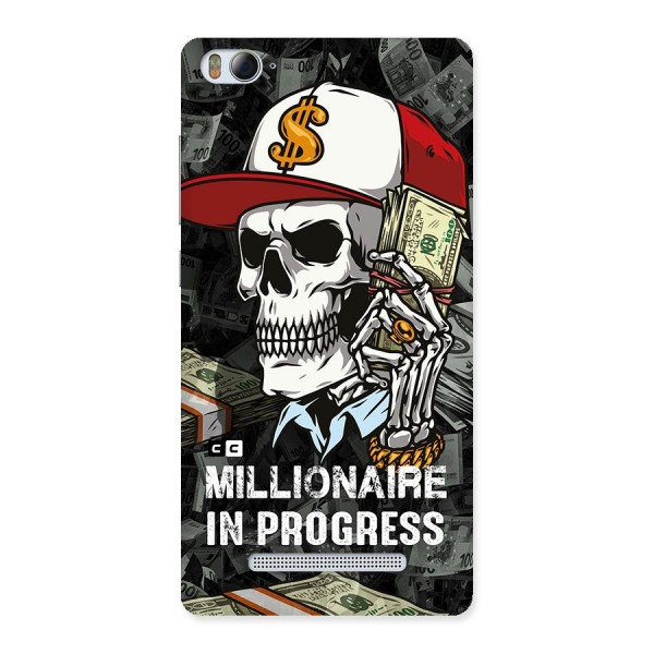 Cool Skull Millionaire In Progress Back Case for Xiaomi Mi4i