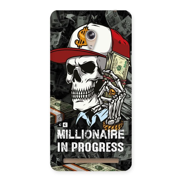 Cool Skull Millionaire In Progress Back Case for Zenfone 6