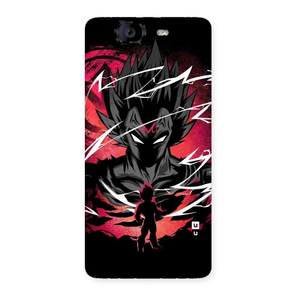 Cool Vegeta Back Case for Canvas Knight A350