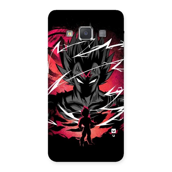 Cool Vegeta Back Case for Galaxy A3