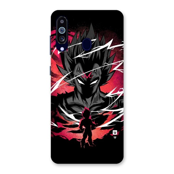 Cool Vegeta Back Case for Galaxy A60