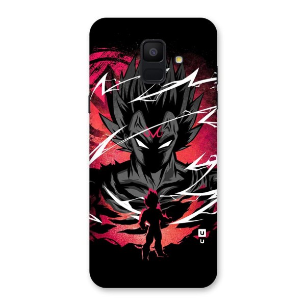 Cool Vegeta Back Case for Galaxy A6 (2018)