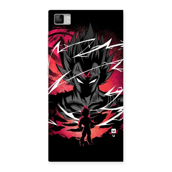 Cool Vegeta Back Case for Mi3