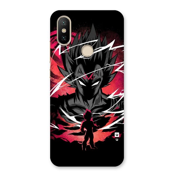 Cool Vegeta Back Case for Mi A2