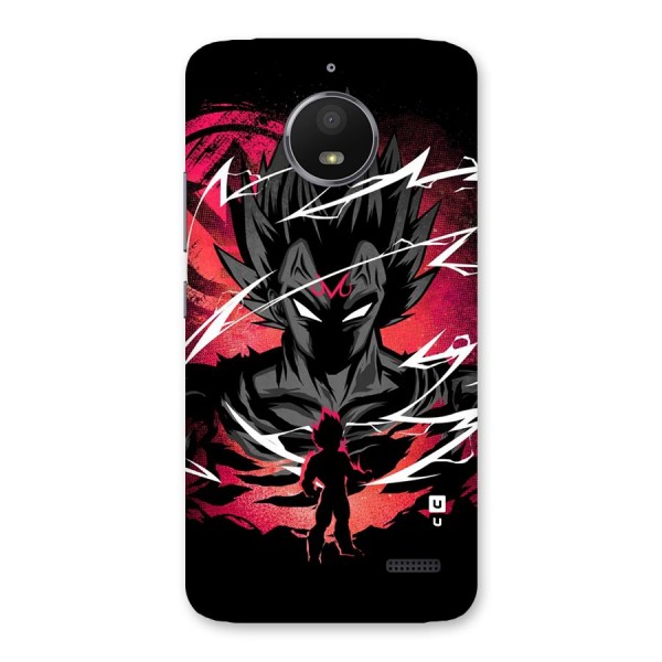 Cool Vegeta Back Case for Moto E4