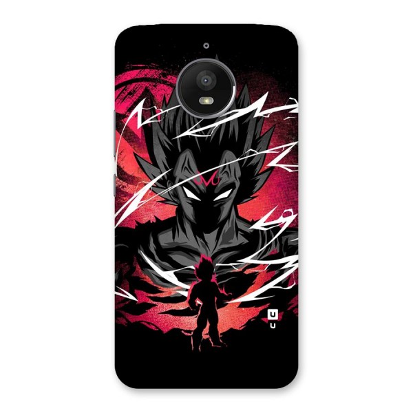 Cool Vegeta Back Case for Moto E4 Plus