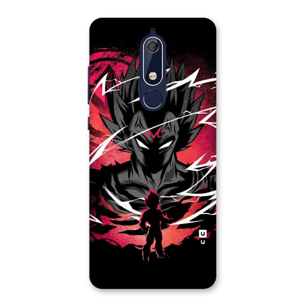 Cool Vegeta Back Case for Nokia 5.1