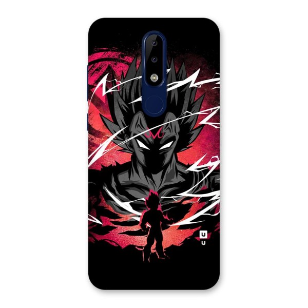 Cool Vegeta Back Case for Nokia 5.1 Plus