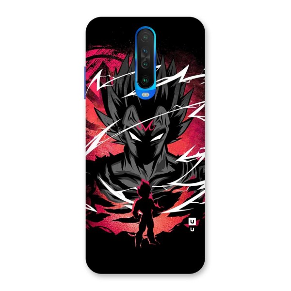 Cool Vegeta Back Case for Poco X2