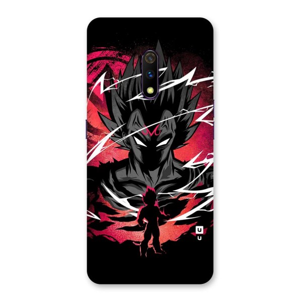 Cool Vegeta Back Case for Realme X