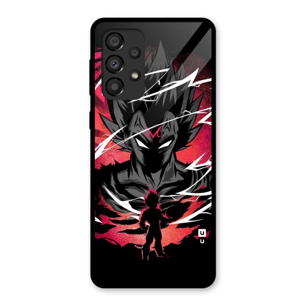 Cool Vegeta Glass Back Case for Galaxy A33 5G