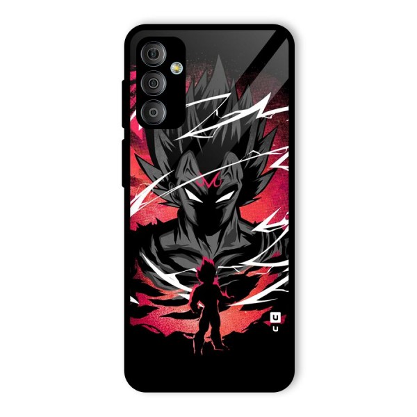 Cool Vegeta Glass Back Case for Galaxy F23