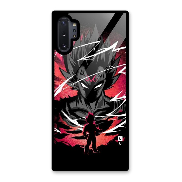 Cool Vegeta Glass Back Case for Galaxy Note 10 Plus