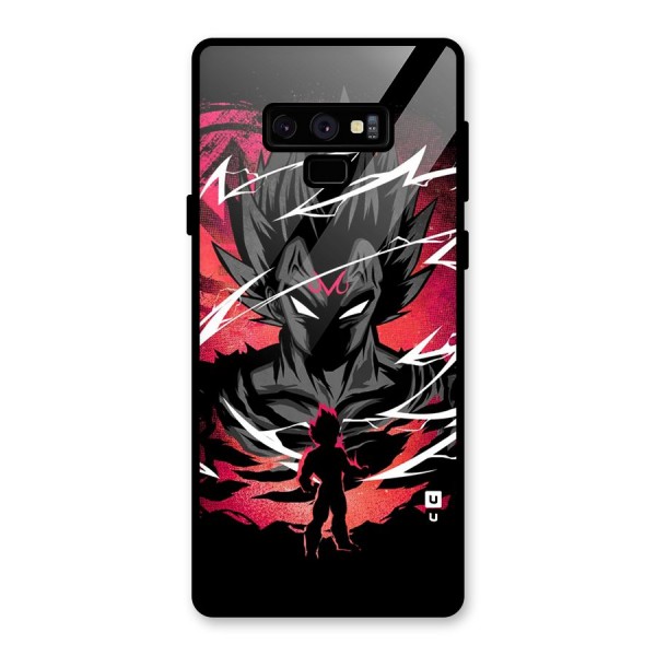 Cool Vegeta Glass Back Case for Galaxy Note 9