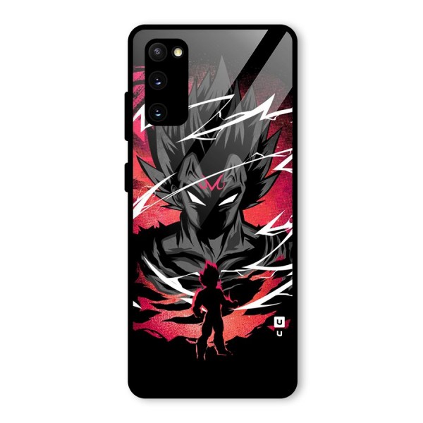 Cool Vegeta Glass Back Case for Galaxy S20 FE 5G