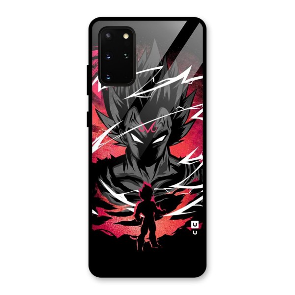 Cool Vegeta Glass Back Case for Galaxy S20 Plus