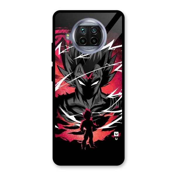 Cool Vegeta Glass Back Case for Mi 10i