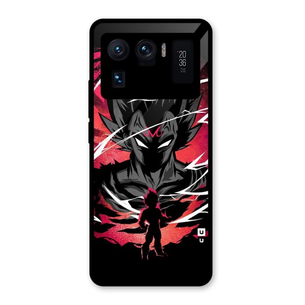 Cool Vegeta Glass Back Case for Mi 11 Ultra